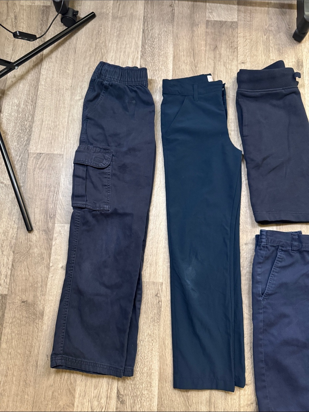 Kids Navy and Khaki Bottoms Pack - Classic School Shorts & Pants.Size 10 - Picture 2 of 3